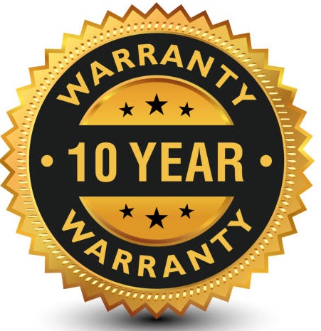 10 Year Warranty1